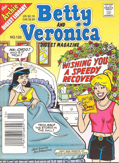 Betty and Veronica Comics Digest Magazine #120 (1983)