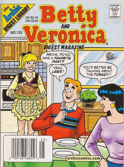 Betty and Veronica Comics Digest Magazine #125 (1983)