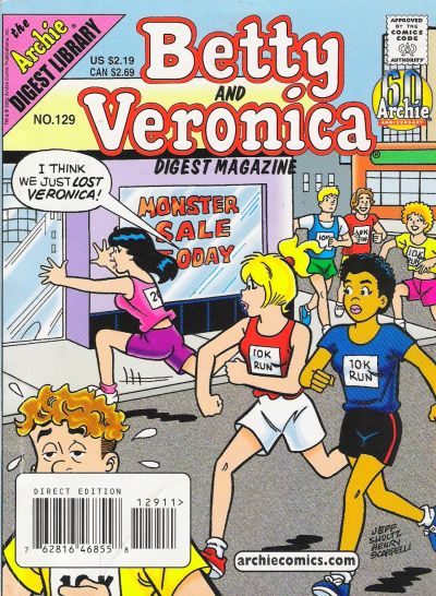 Betty and Veronica Comics Digest Magazine #129 (1983)