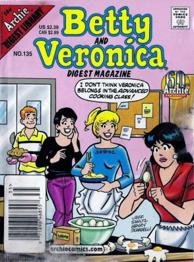 Betty and Veronica Comics Digest Magazine #135 (1983)