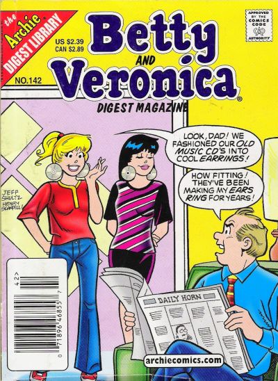Betty and Veronica Comics Digest Magazine #142 (1983)