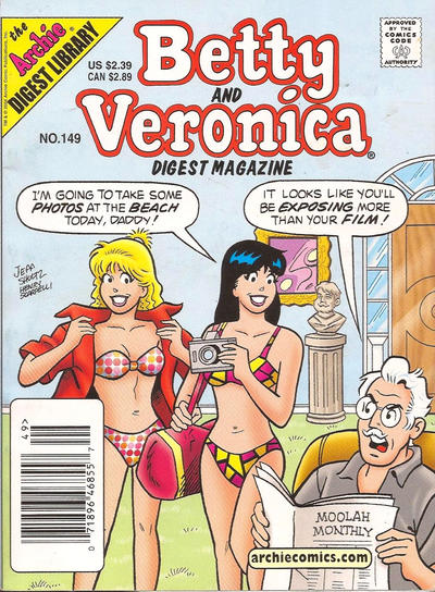 Betty and Veronica Comics Digest Magazine #149 (1983)
