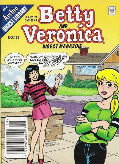 Betty and Veronica Comics Digest Magazine #159 (1983)