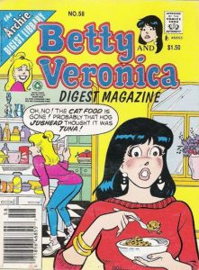 Betty and Veronica Comics Digest Magazine #58 (1983)