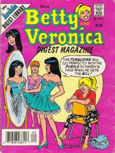 Betty and Veronica Comics Digest Magazine #62 (1983)