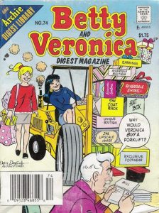 Betty and Veronica Comics Digest Magazine #74 (1983)