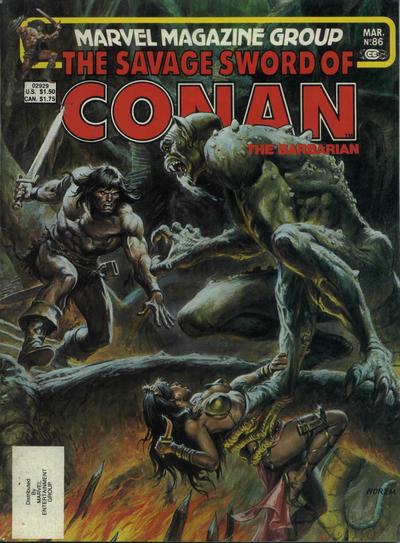 The Savage Sword of Conan #86 (1983)