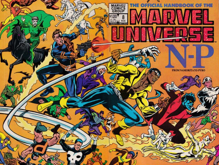 The Official Handbook of the Marvel Universe CovrPrice