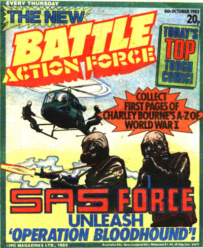 Battle Action Force #8 October 1983 [440] (1983)