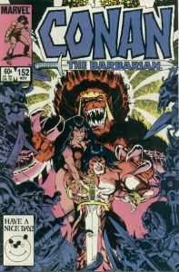 Conan the Barbarian #152 (1983)