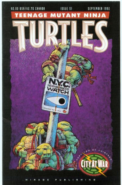 Teenage Mutant Ninja Turtles #51 (1992)