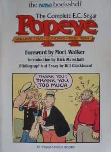 The Complete E.C. Segar Popeye #2 (1984)