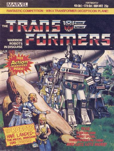Transformers [UK] #2 (1984)