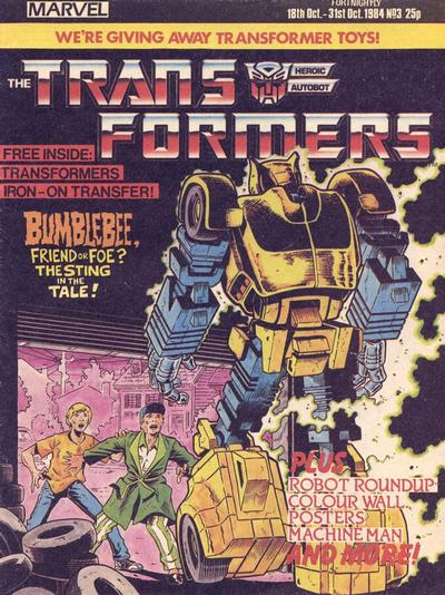 Transformers [UK] #3 (1984)
