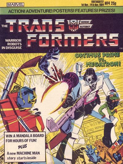 Transformers [UK] #4 (1984)