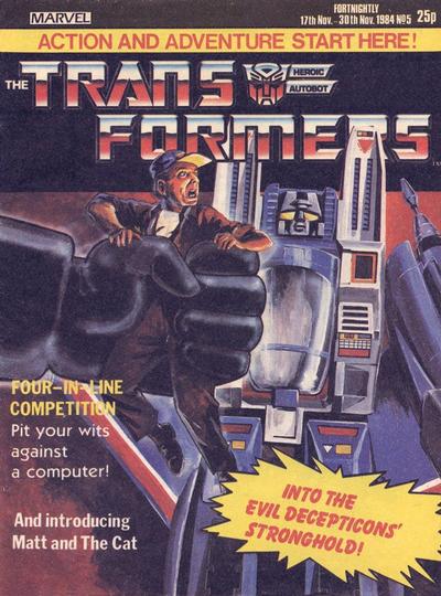 Transformers [UK] #5 (1984)