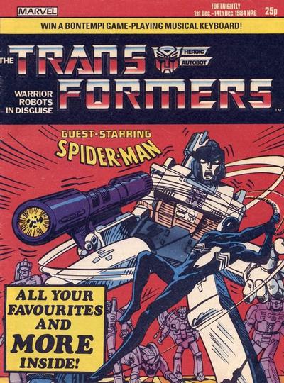 Transformers [UK] #6 (1984)