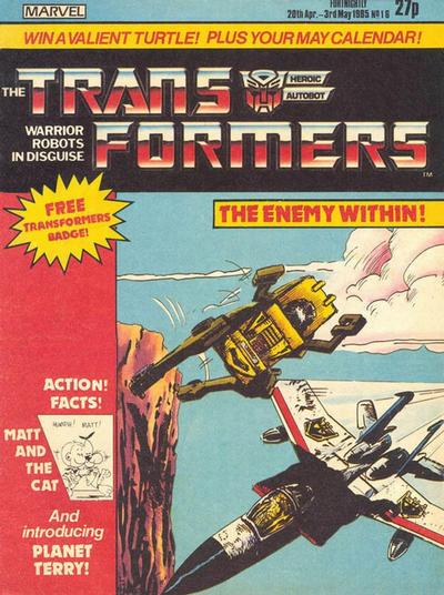 Transformers [UK] #16 (1984)