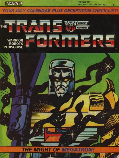 Transformers [UK] #21 (1984)