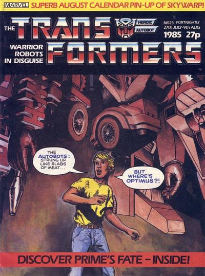 Transformers [UK] #23 (1984)