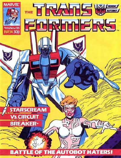 Transformers [UK] #34 (1984)