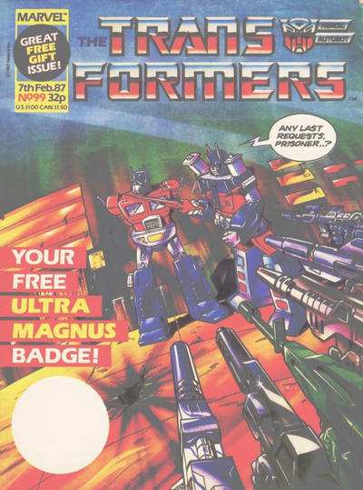 Transformers [UK] #99 (1984)
