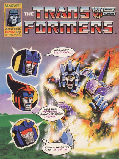 Transformers [UK] #102 (1984)