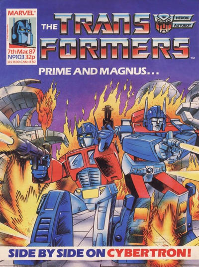 Transformers [UK] #103 (1984)