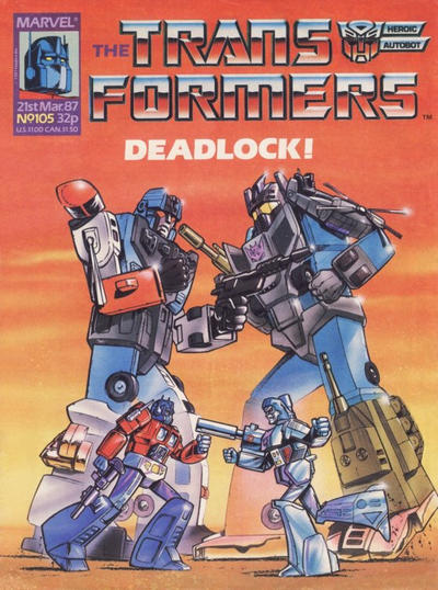 Transformers [UK] #105 (1984)