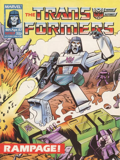 Transformers [UK] #107 (1984)