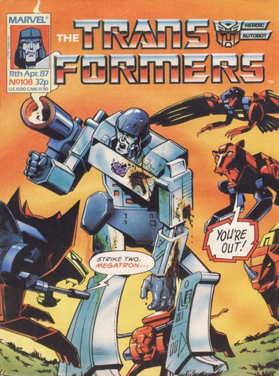 Transformers [UK] #108 (1984)