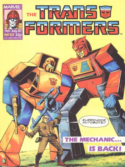 Transformers [UK] #121 (1984)