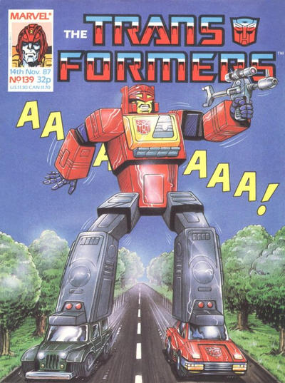 Transformers [UK] #139 (1984)