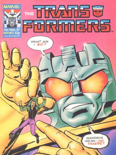 Transformers [UK] #140 (1984)