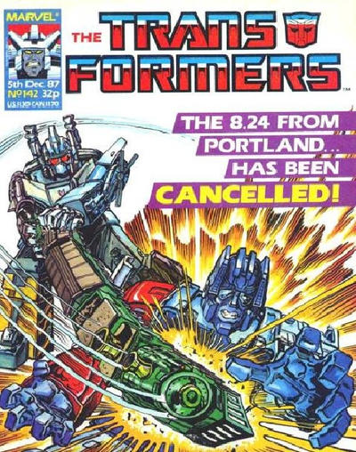 Transformers [UK] #142 (1984)