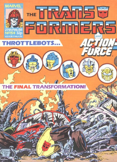 Transformers [UK] #154 (1984)