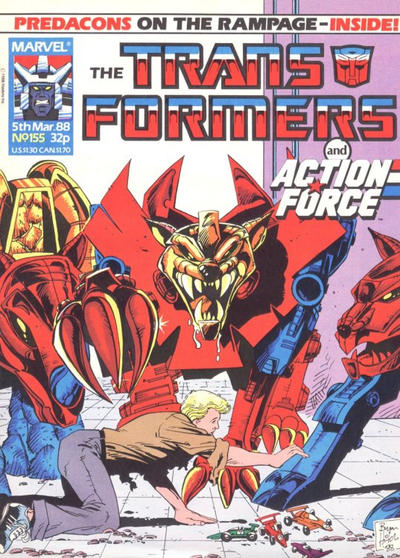 Transformers [UK] #155 (1984)