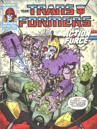 Transformers [UK] #167 (1984)