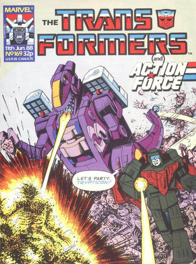 Transformers [UK] #169 (1984)