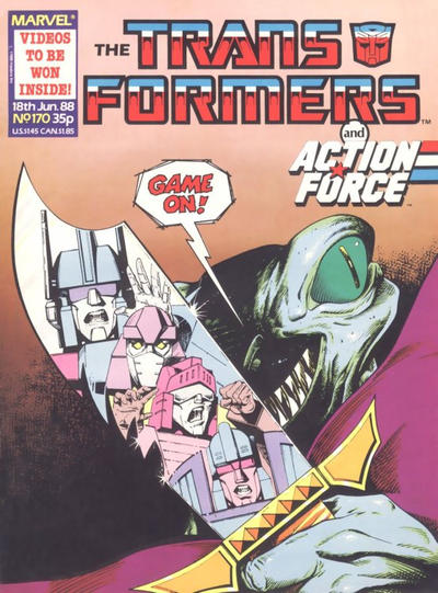 Transformers [UK] #170 (1984)