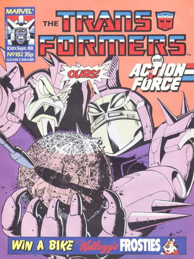 Transformers [UK] #182 (1984)