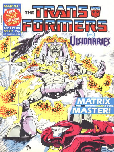Transformers [UK] #187 (1984)