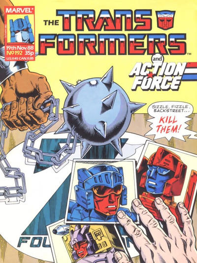 Transformers [UK] #192 (1984)