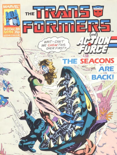 Transformers [UK] #194 (1984)