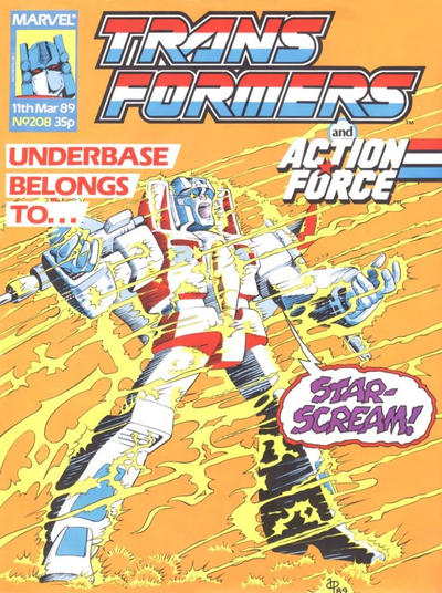 Transformers [UK] #208 (1984)