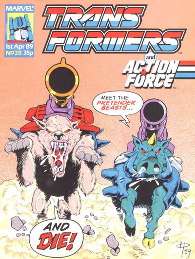Transformers [UK] #211 (1984)