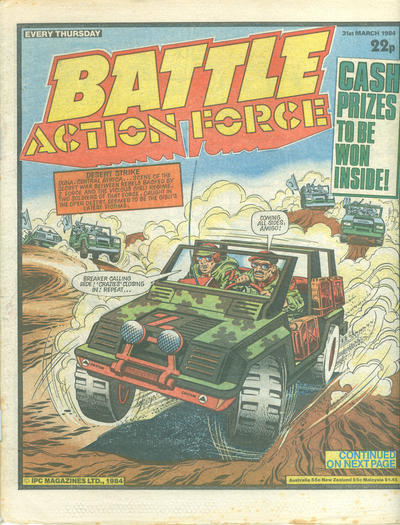 Battle Action Force #31 March 1984 [465] (1984)