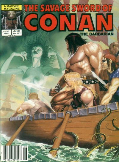 The Savage Sword of Conan #101 (1984)
