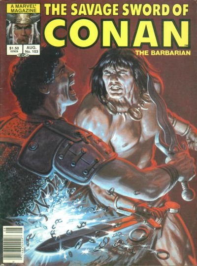 The Savage Sword of Conan #103 (1984)