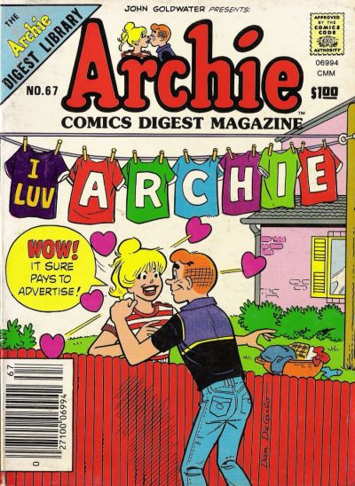 Archie Comics Digest #67 (1984)